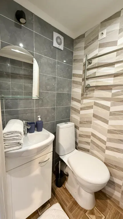 Квартира Квартира Двухуровневая студия у метро Автозаводская — Москва