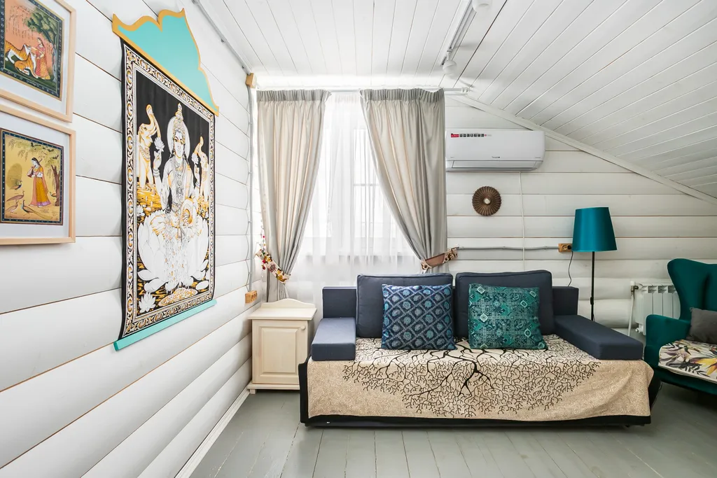 Коттедж Гостевой дом Дели в Кикино на Веле с балконом и русской печкой — Кикино