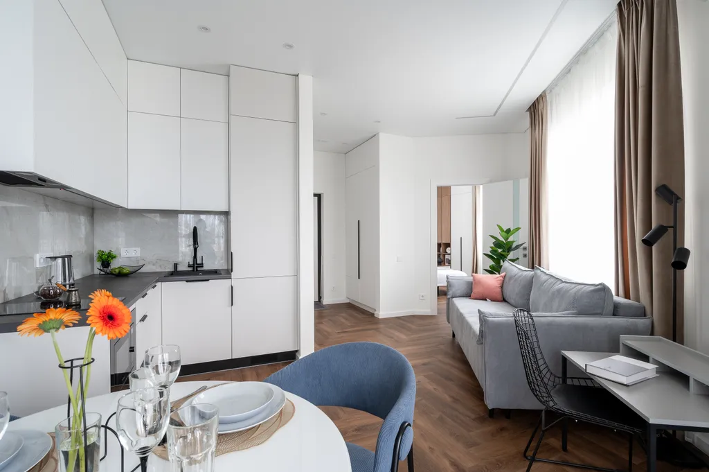 Квартира Современная квартира с дизайнерским ремонтом — Адлер