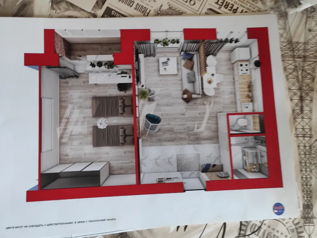 2-комнатная Квартира