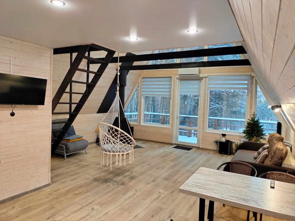 Глэмпинг A-frame Дом-1