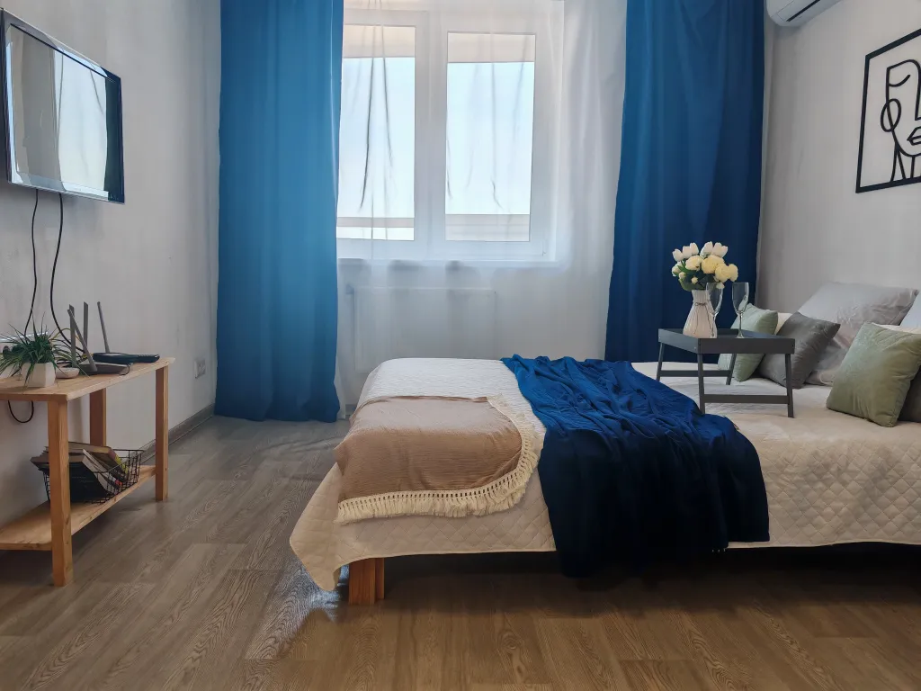 Квартира с панорамным видом на город и Волгу