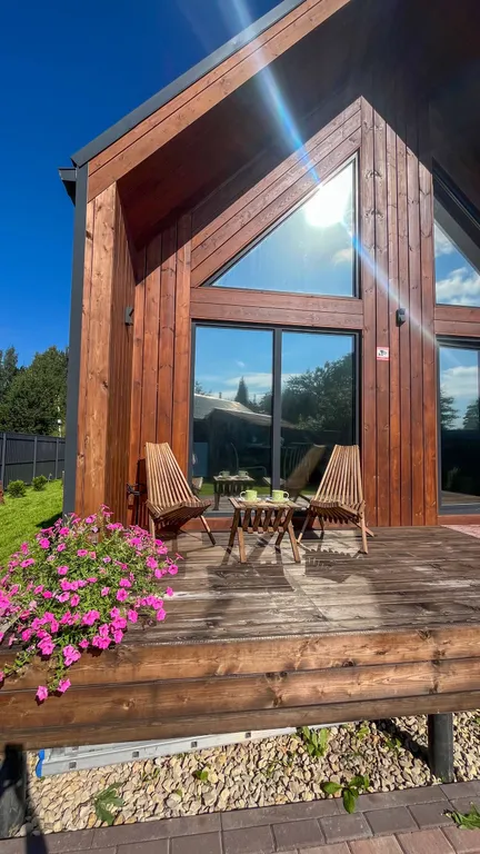 Стильный уютный дом на Сенеже