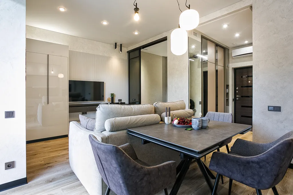 Апартамент с дизайнерским ремонтом