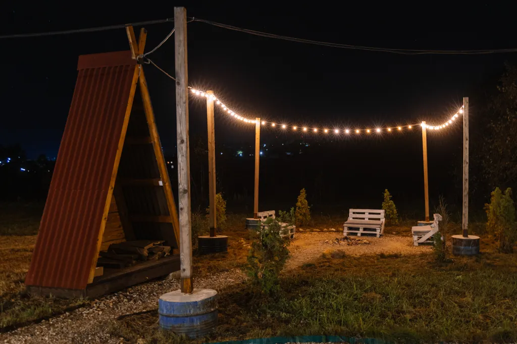 Papino village blue домик рядом с водопадом и лесом