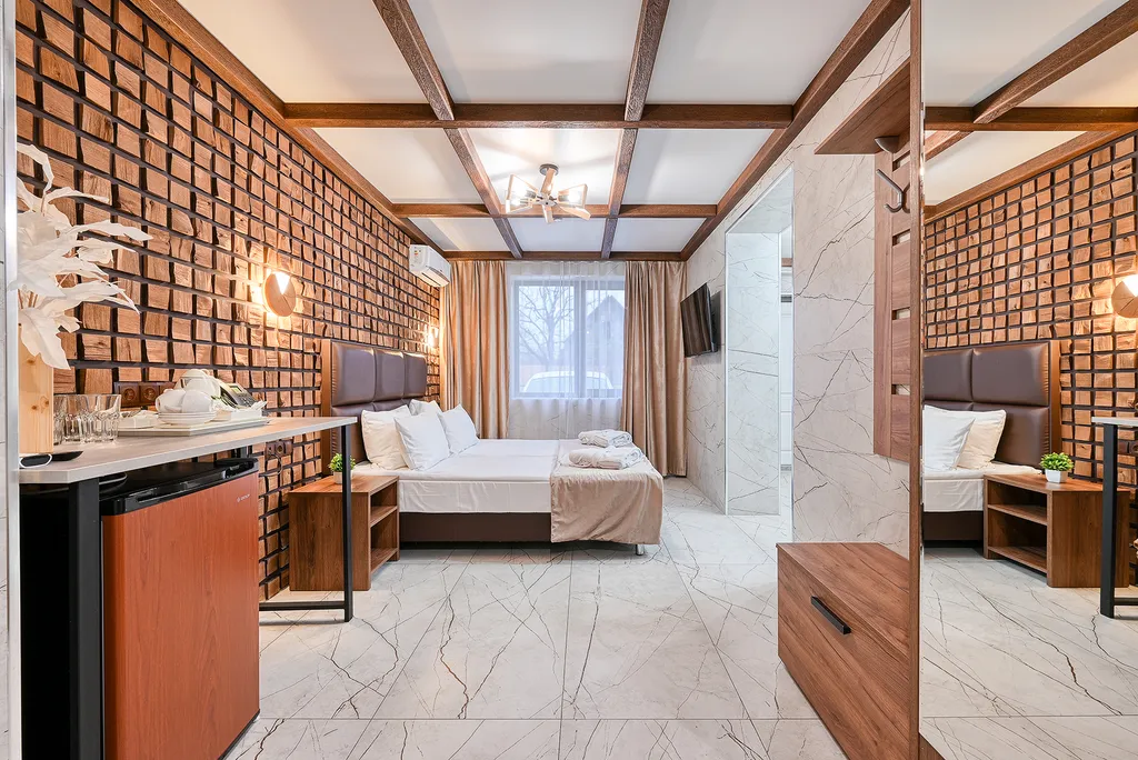 Уютные апартаменты с бассейном и баней