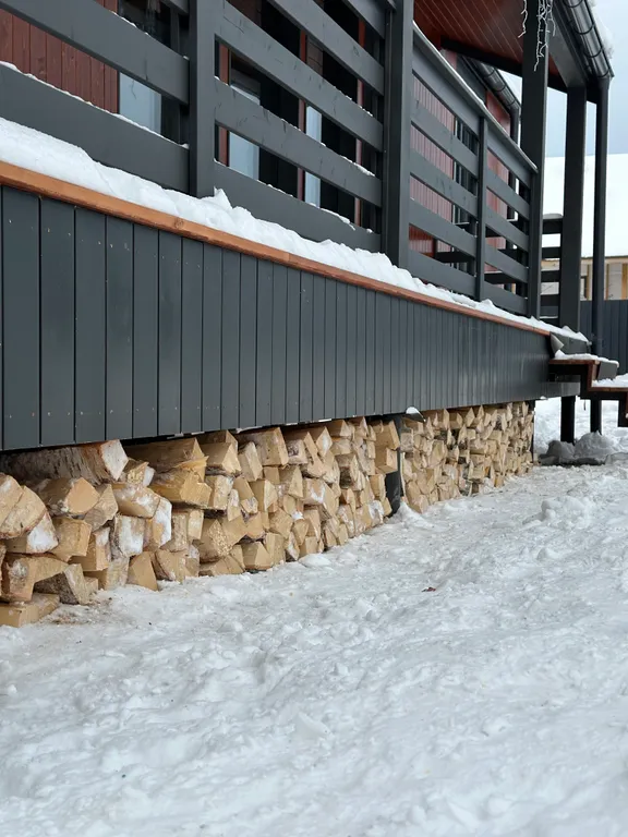 Барнхаус с сауной и купелью на 4-6 человек