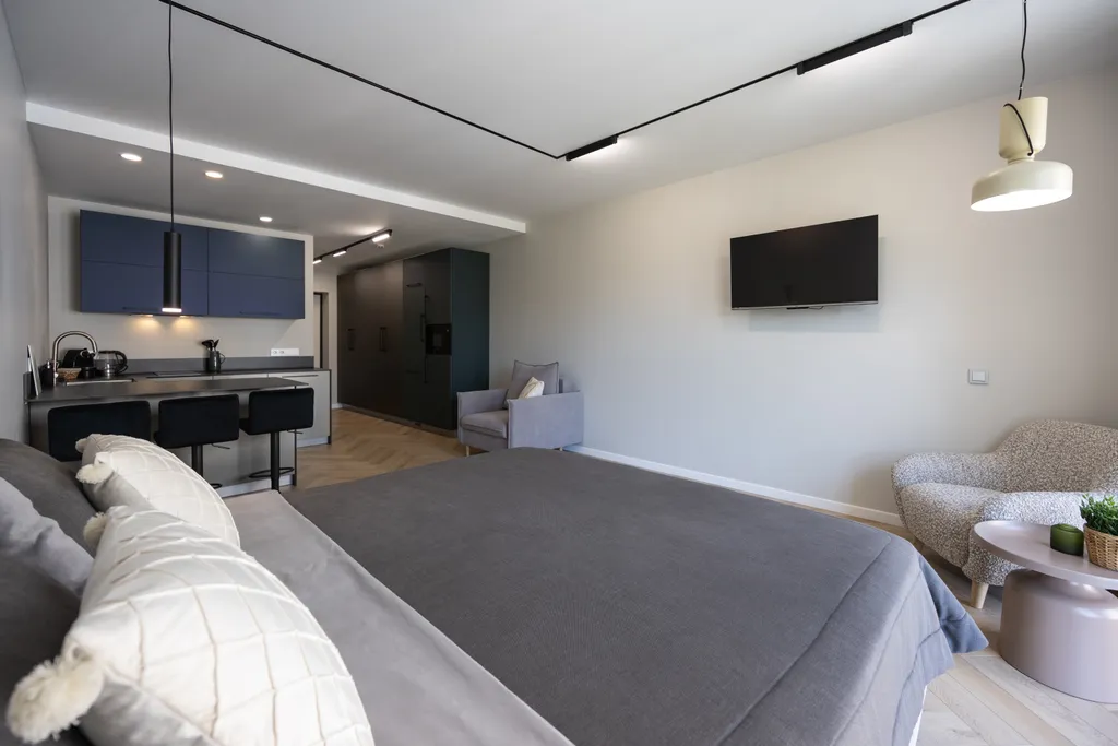 Квартира Квартира Уютная студия — Светлогорск