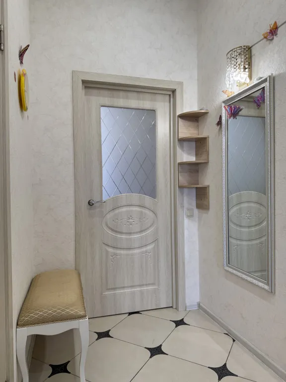 Квартира 1-к квартира с балконом и видом на горы - жк Черноморский — Геленджик