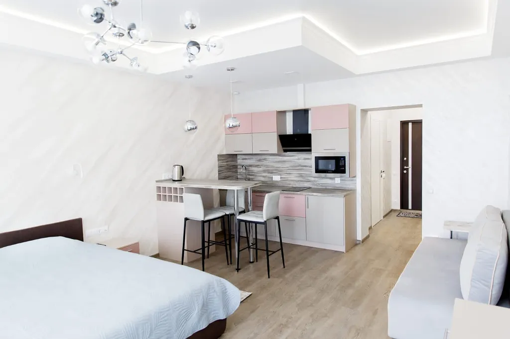 Апартамент в комплексе с бассейном и пляжем