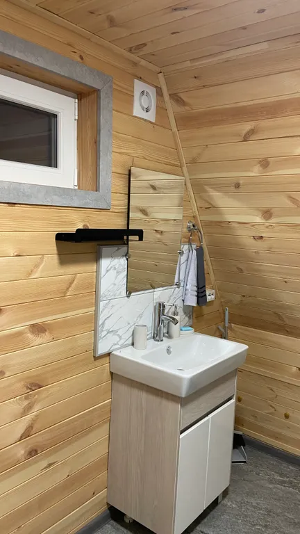 Дом-шалаш A-frame