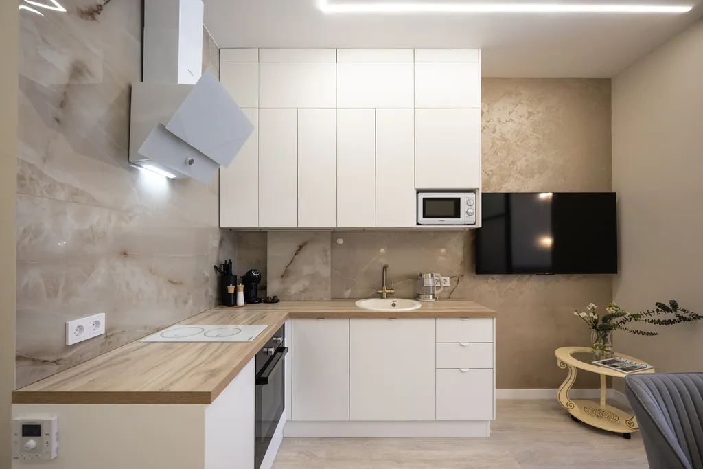 Квартира Квартира-студия с видом на море | Апарт Зеленоградск — Зеленоградск