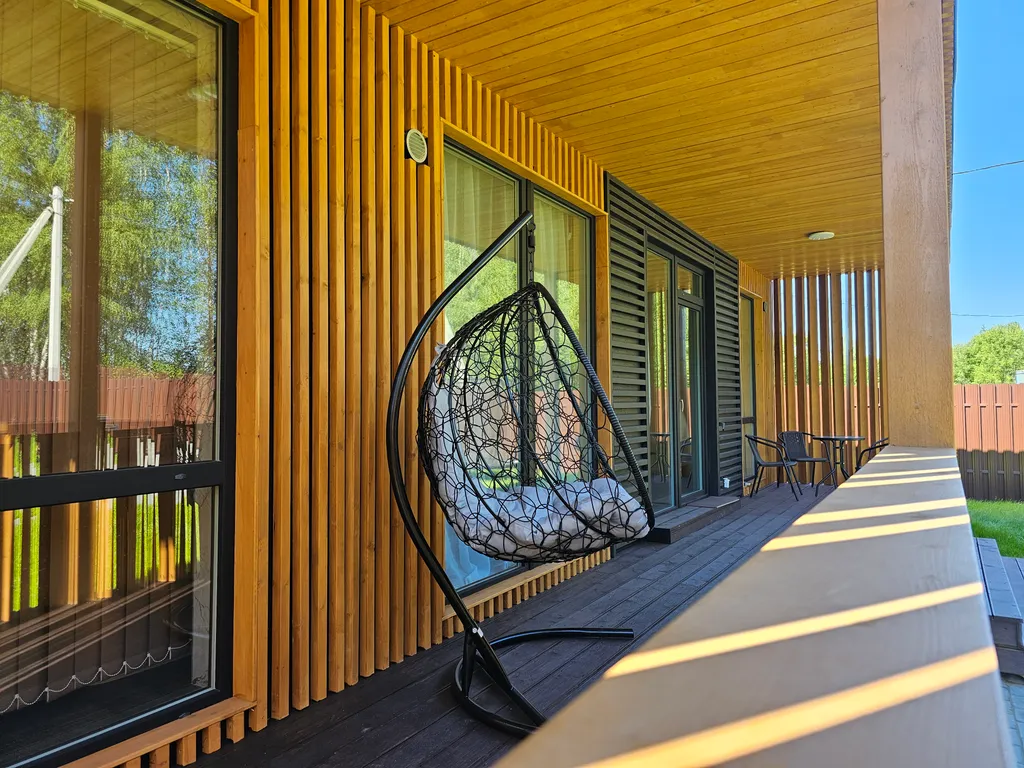 Коттедж Дом с баней на дровах и купелью — Большое Коновалово