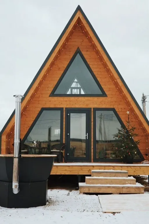 А-фрейм Уютныe вeчeрa