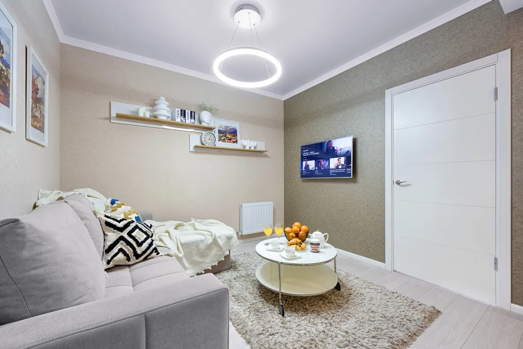 Светлая квартира у Курортного Парка