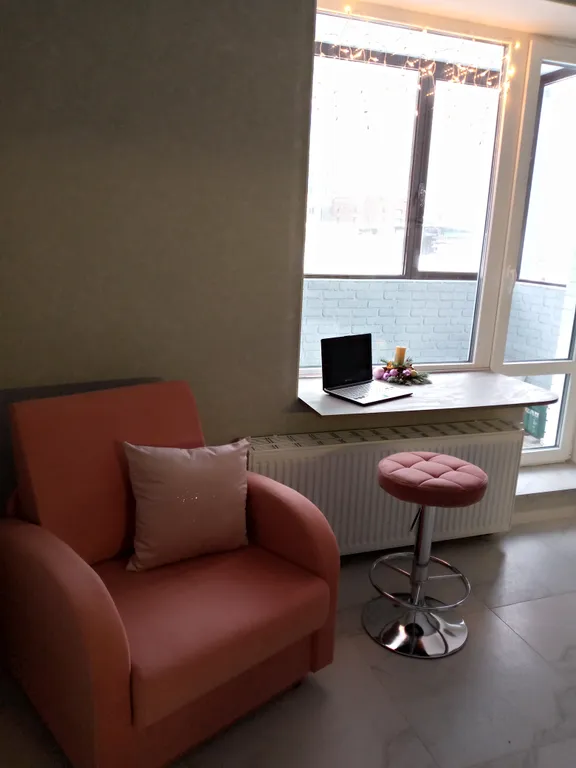 Квартира Уютная и современная квартира-студия у метро Звездная — Санкт-Петербург