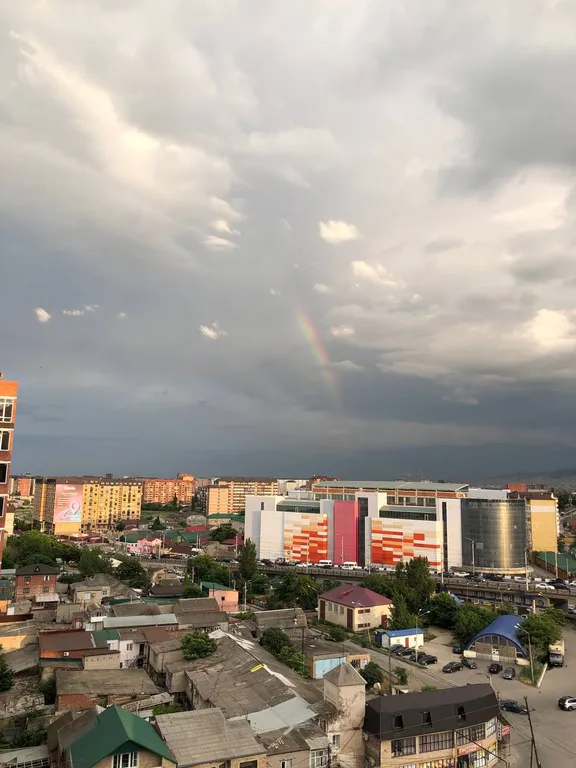 Квартира в центре города с видом на горы и город