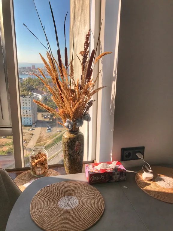 Квартира с невероятным видом из окна на Золотой Мост и бухту Золотой Рог