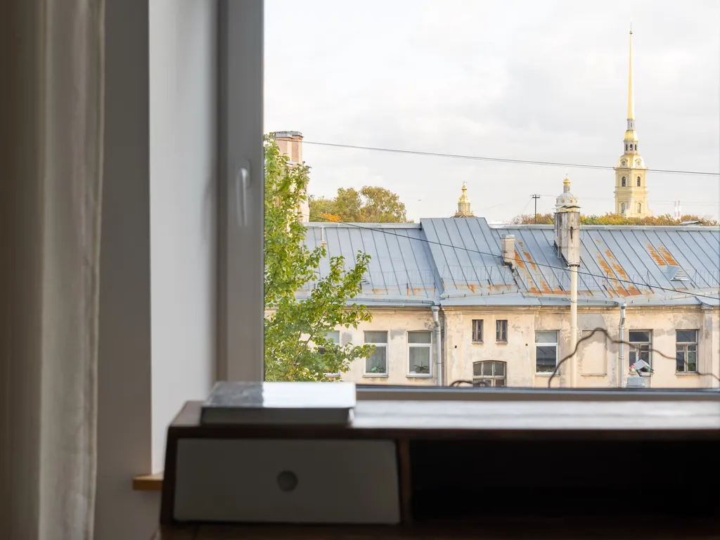 Квартира Квартира Апартамент с видом на Петропавловскую крепость — Санкт-Петербург