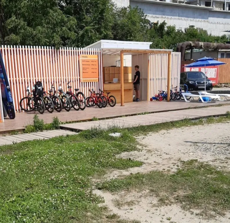 Отличная студия с видом на море, в центре