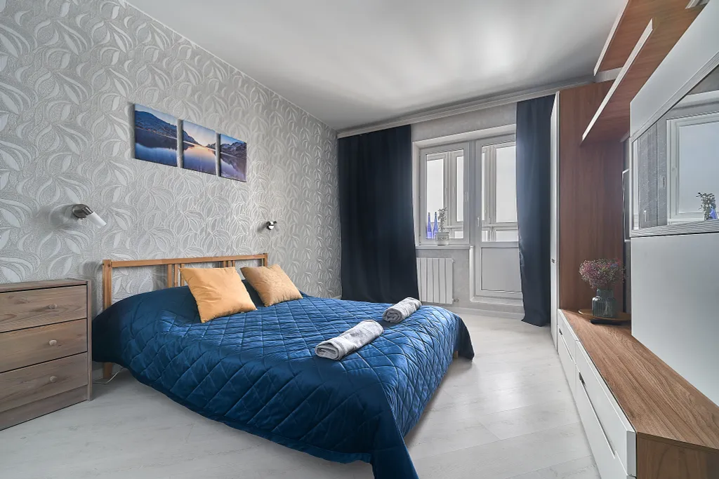 Современная квартира с удобствами и посудомоечной машиной