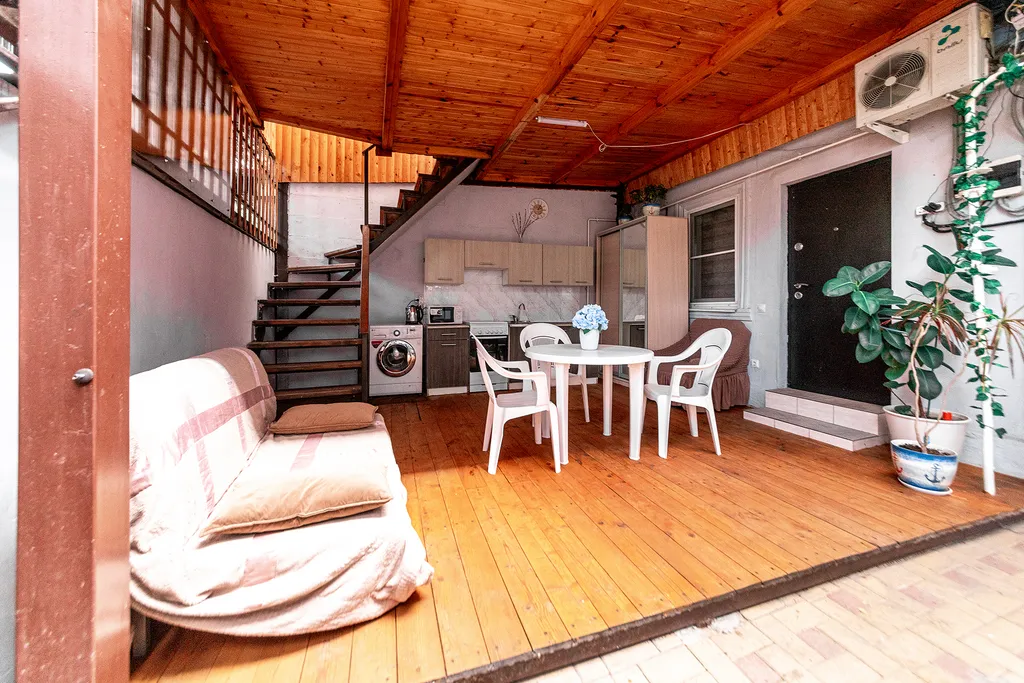 Квартира Квартира Двухместный номер с кондиционером на 1 этаже с отдельным входом — Геленджик