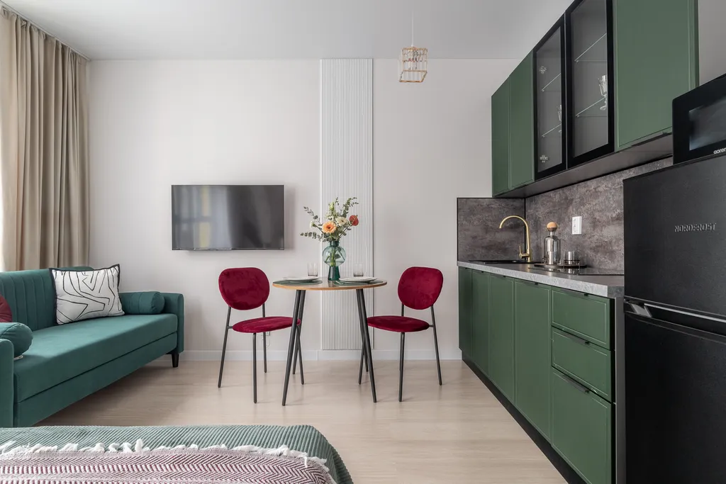 Стильная студия в ЖК Спутник 1