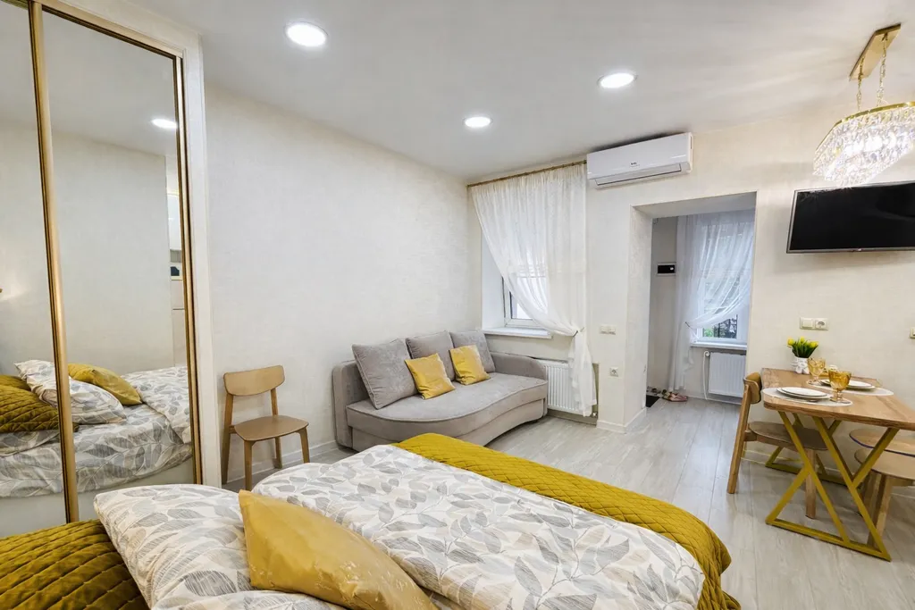 Стильная студия в центре курортной зоны