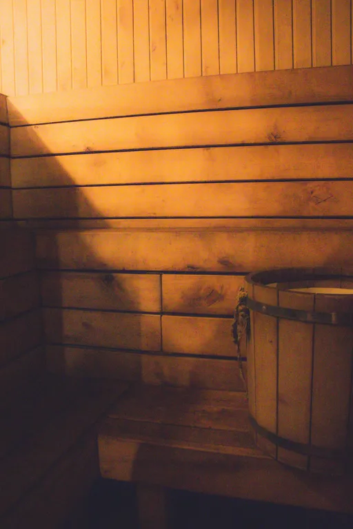 Дом-баня на высоком берегу Березины