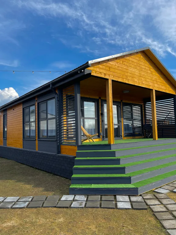 Коттедж с баней рядом с парком Малевича