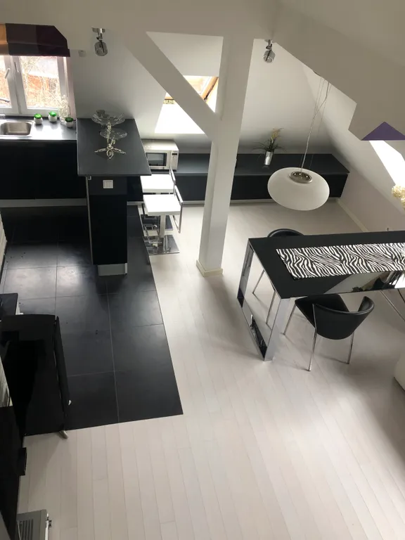 Дизайнерская квартира с видом на Верхнее озеро, камин, зона барбекю