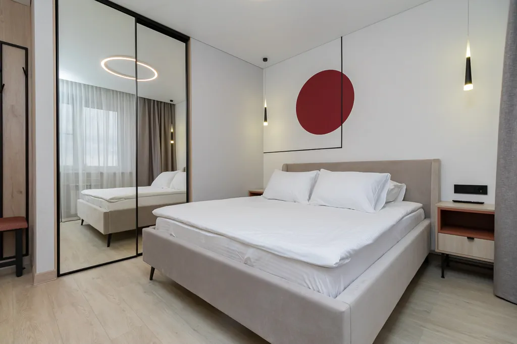 Квартира Апартаменты стандарт с кухней — аренда посуточно в Омск