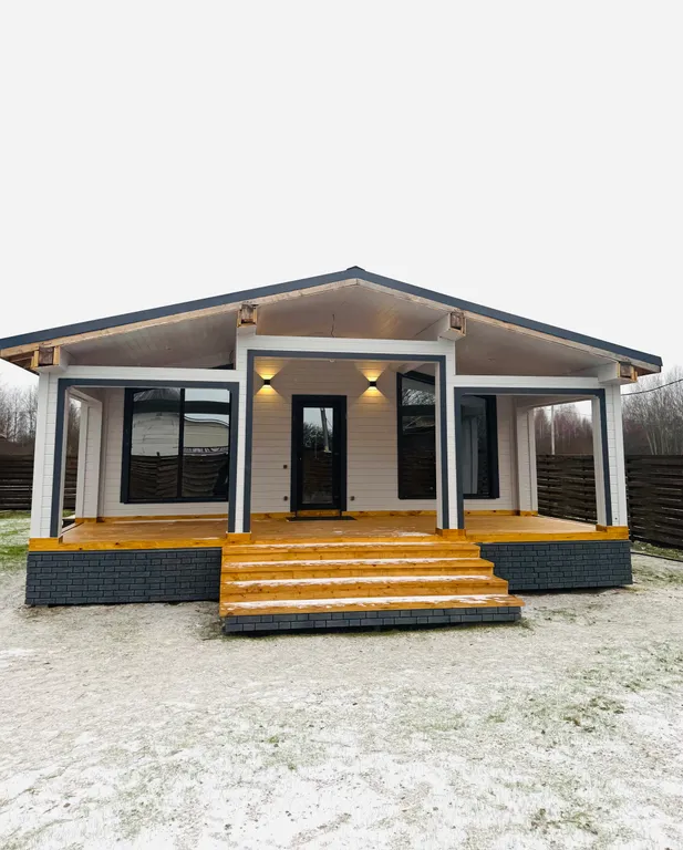 Новый уютный дом с банным чаном