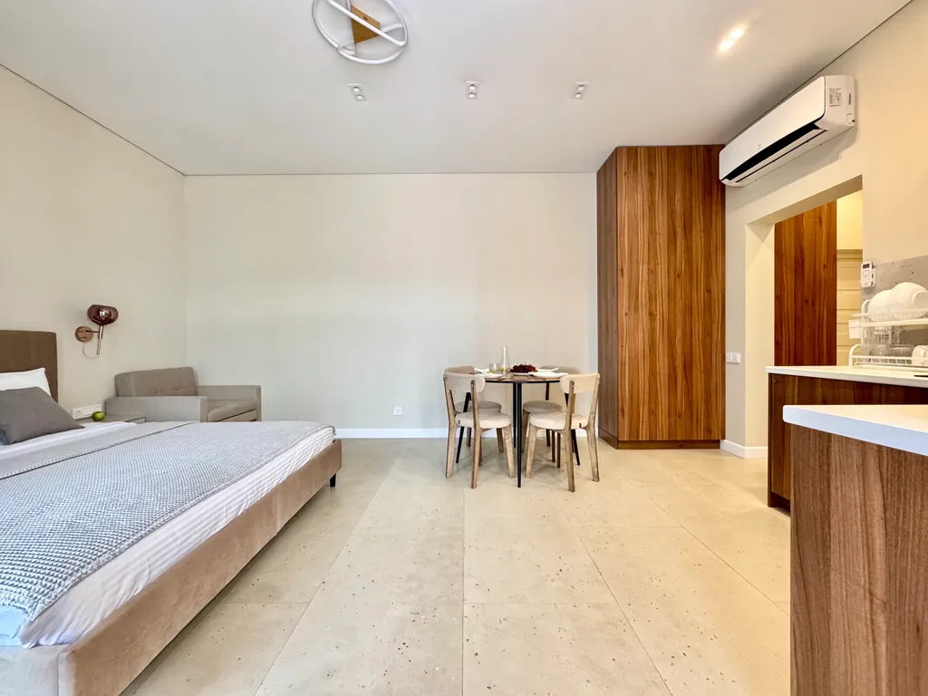 Квартира Люкс с видом на море и балконом — Лазаревское