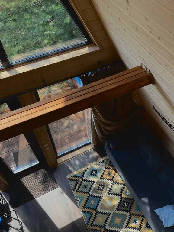 Уютный домик с купелью и баней в сосновом лесу