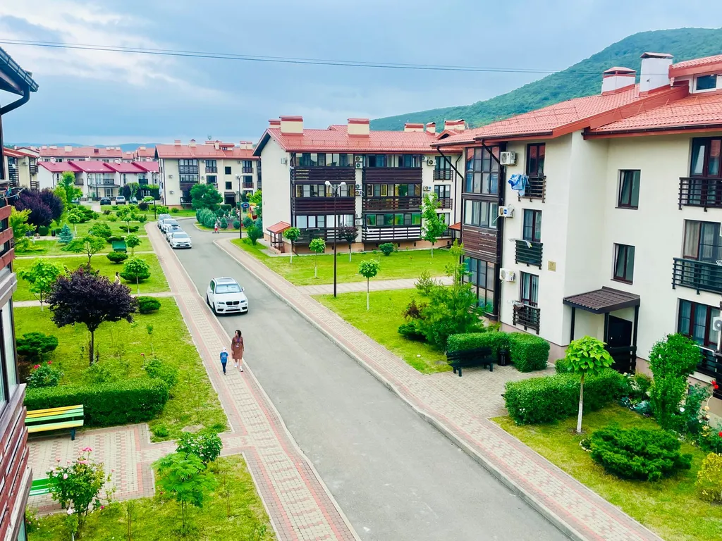 Уютная квартира с видом на горы в резиденции Утриш