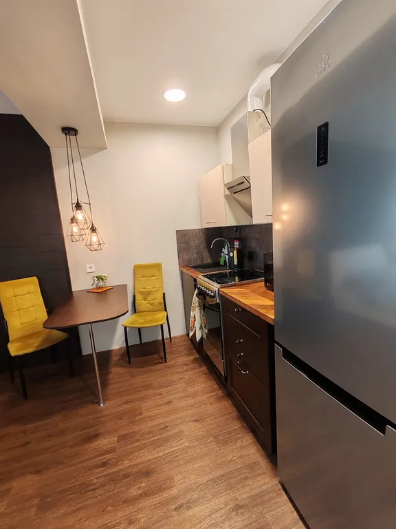 Большая студия с видом на Обь