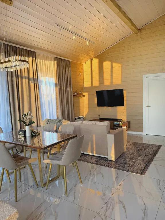 Коттедж Инстаграмный домик с сауной и чаном — Гжель