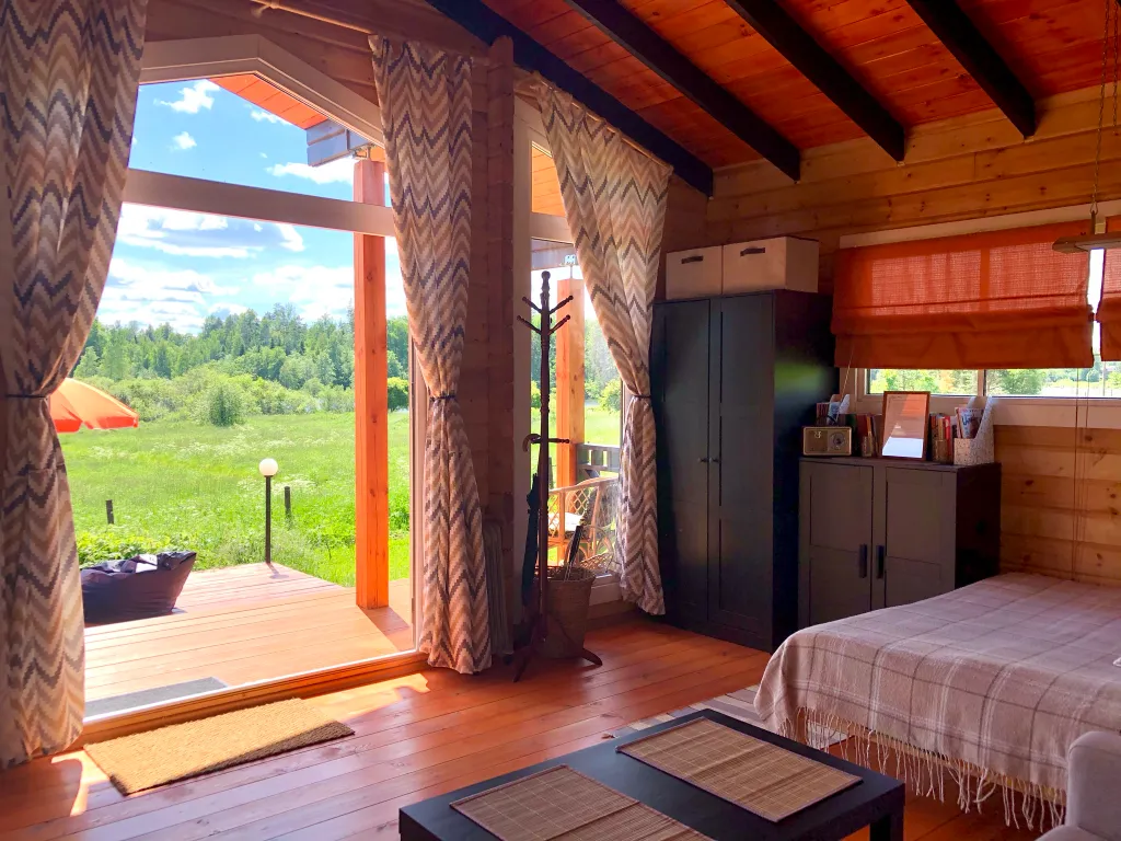 Коттедж Коттедж Шале у озера — Приозерск