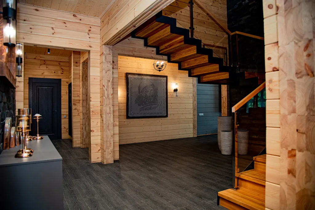 Шале Гнездо с бассейном и сауной