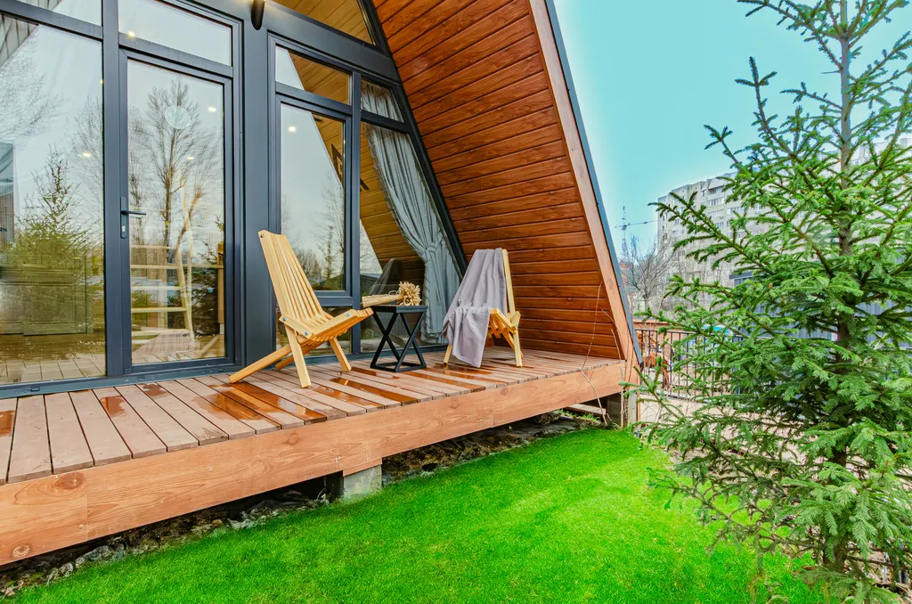 Коттедж Коттедж Городской А-фрейм для двоих — Казань