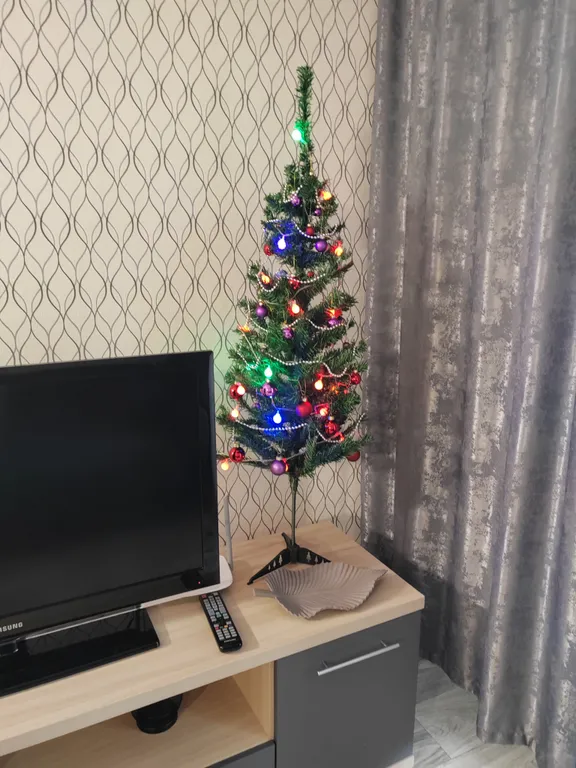 Уютная квартира с хорошим ремонтом в новом доме