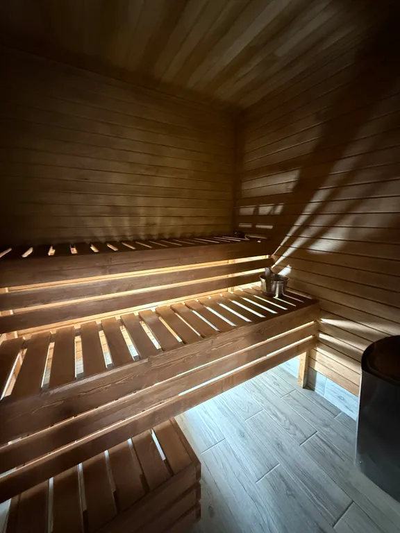 Дом у реки с сауной