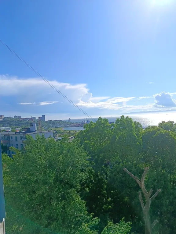 1-комнатная квартира с видом на море и лоджией 6 метровере