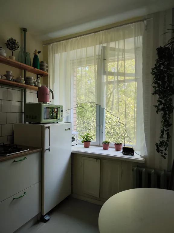 У Ипполита- квартира в ретростиле