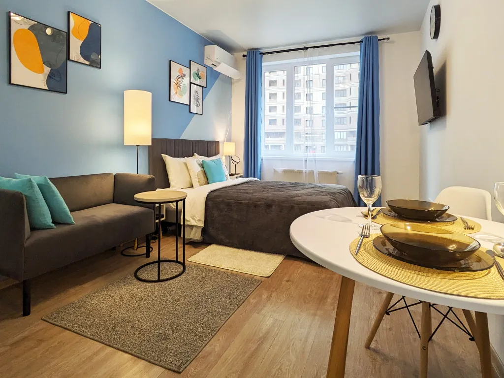 Квартира Новая студия, чистый подъезд, свежий ремонт, пешком до Борисоглебского — аренда посуточно в Раменское