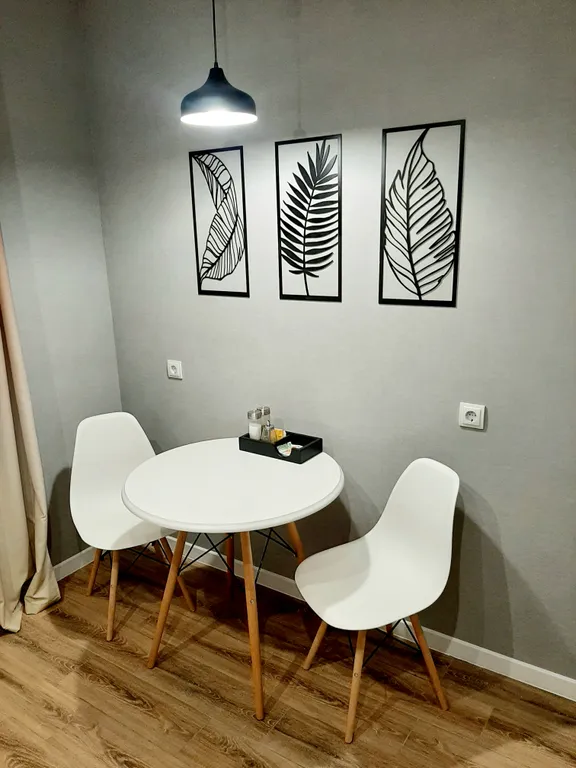 Уютная квартира с современным ремонтом, в новом доме.