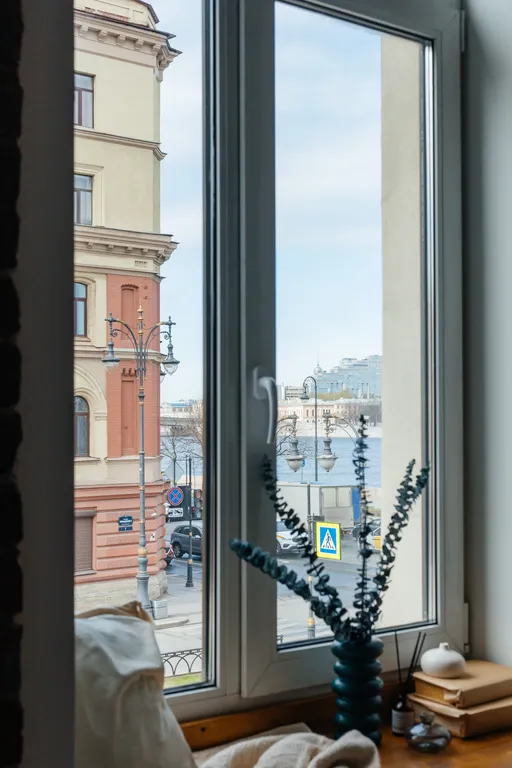 Квартира Квартира комфорт-класса с видом на город, Неву и закаты — Санкт-Петербург