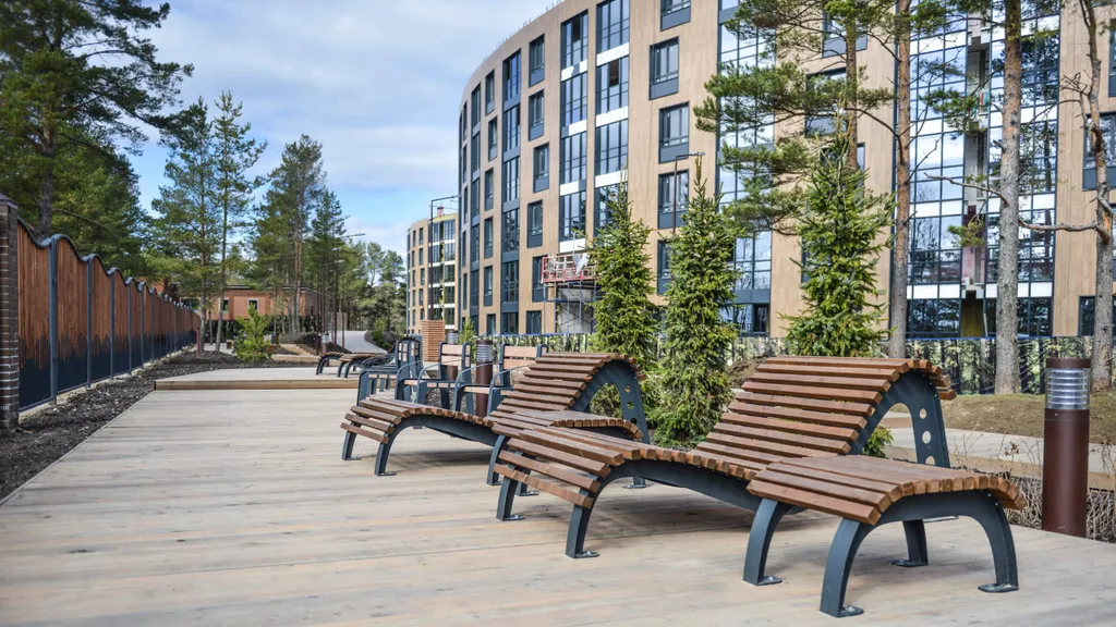 Апартамент на Финском заливе светлый мир внутри