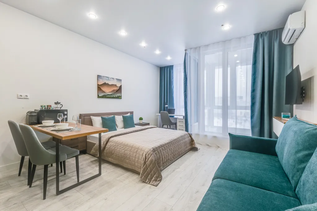 Квартира Квартира Apartments в ЖК Лайнер с видом на парк — Москва